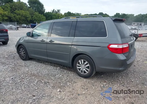 2007 Honda Odyssey Touring из США, поврежденный, VIN 5FNRL38887B004531